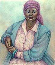 Black women portrait.