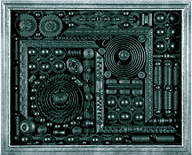 Assemblages, small relief sculpture.