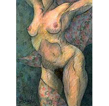 Erotic female nude e-cards.