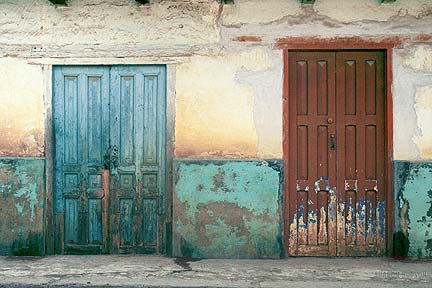 Mexico doors photography.